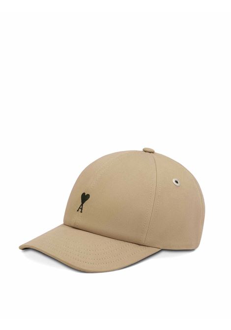 cappello black adc unisex beige AMI PARIS | UCP265.AW0041A036